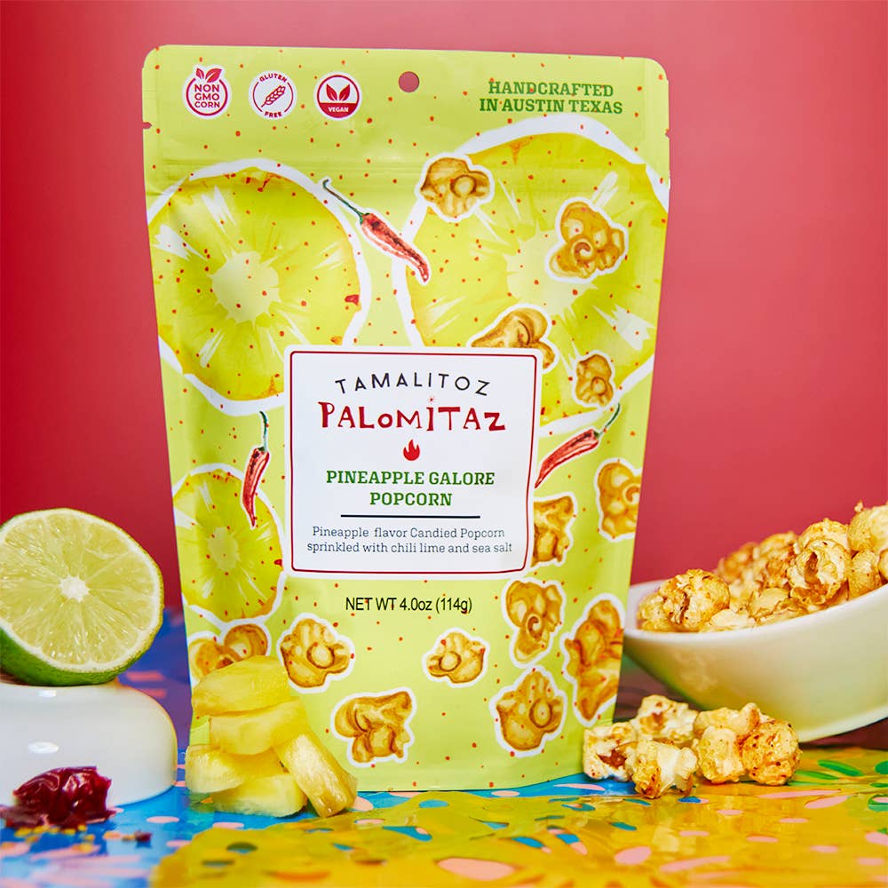Tamalitoz Pineapple Galore Palomitaz Popcorn