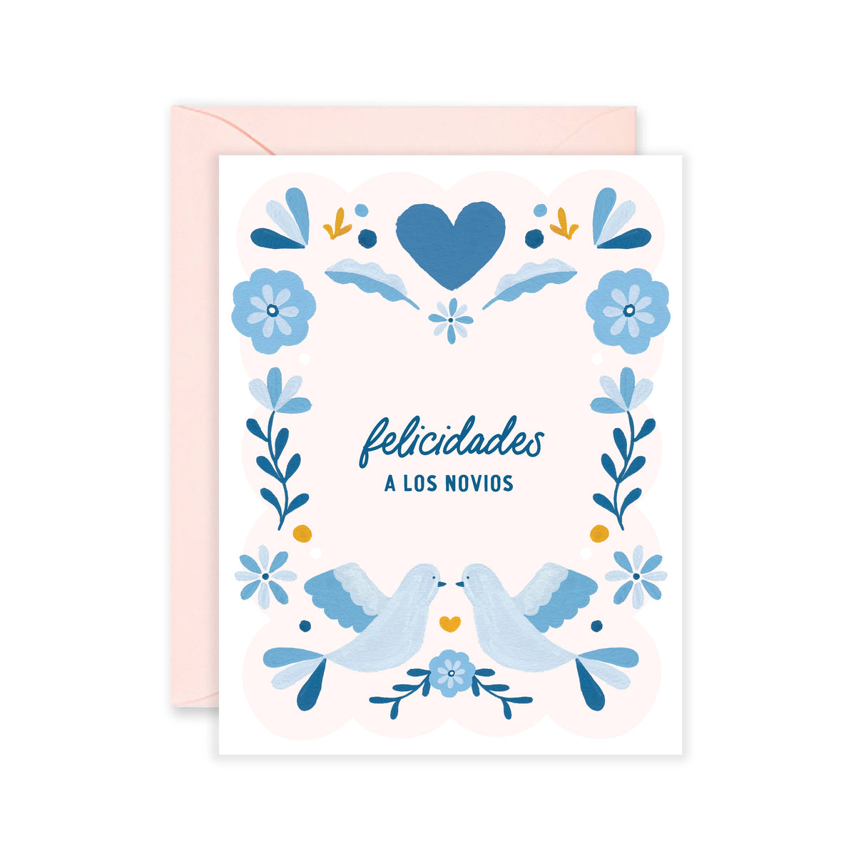 Otomi Felicidades - Spanish Wedding Greeting Card
