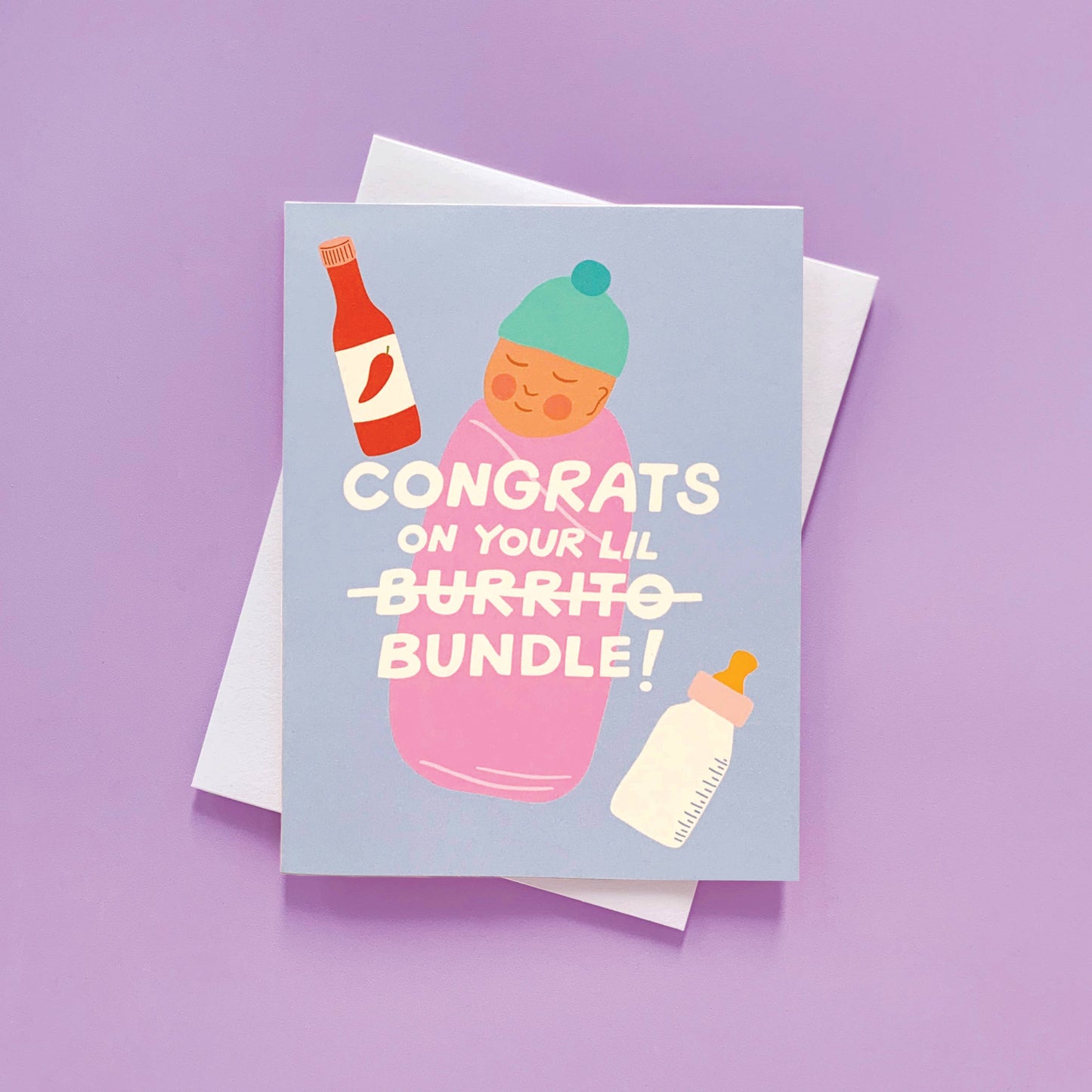 Burrito Bundle - New Baby Card
