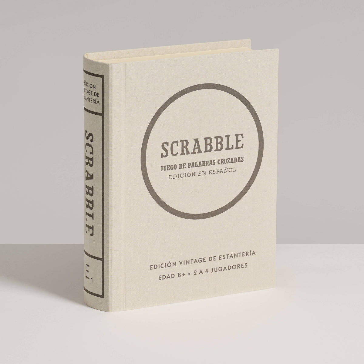 Scrabble Spanish Vintage Bookshelf Edition