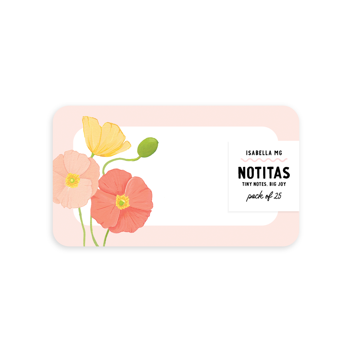 Poppy Notitas - Mini Notes