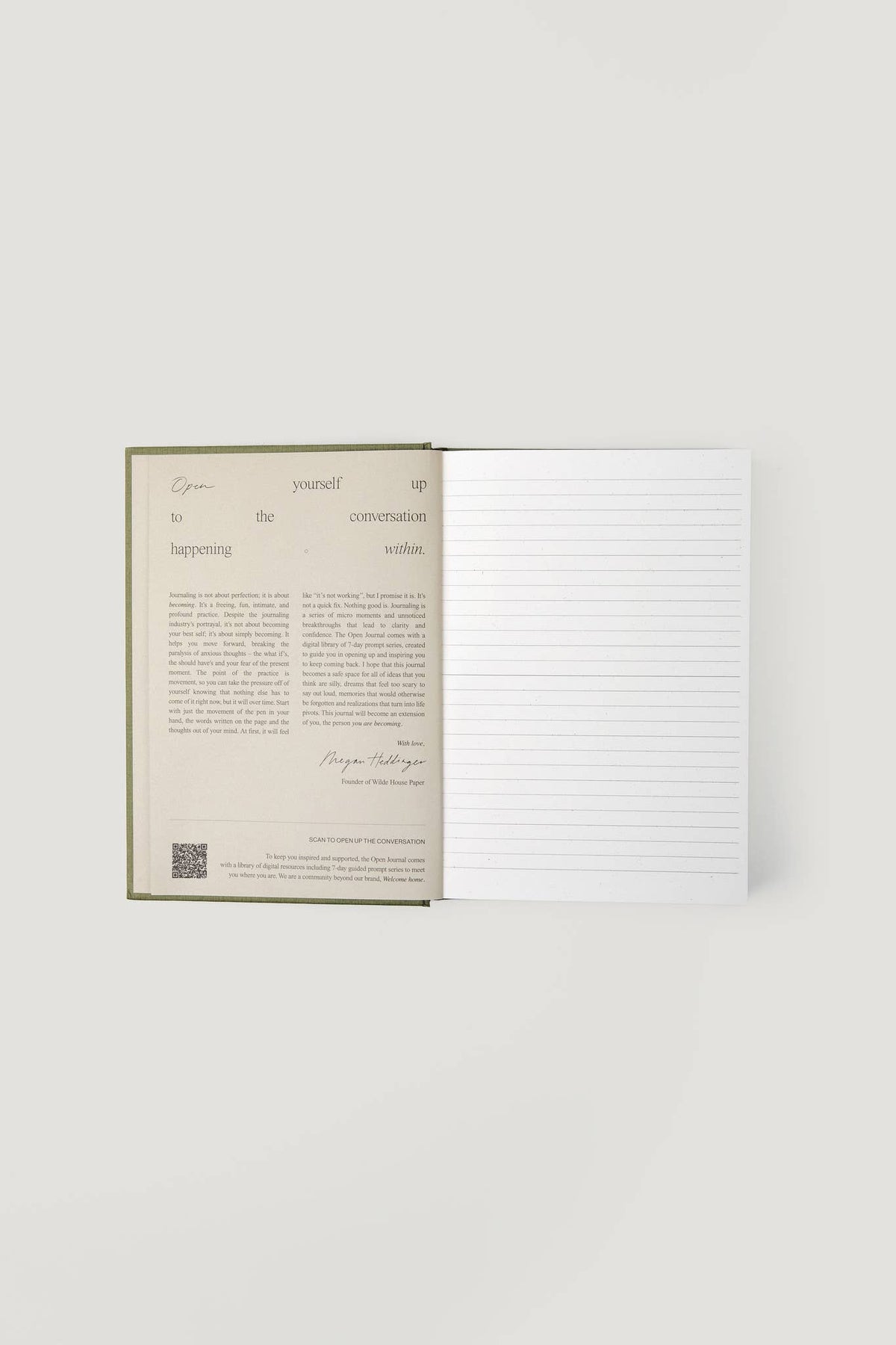 The Open Journal in Moss