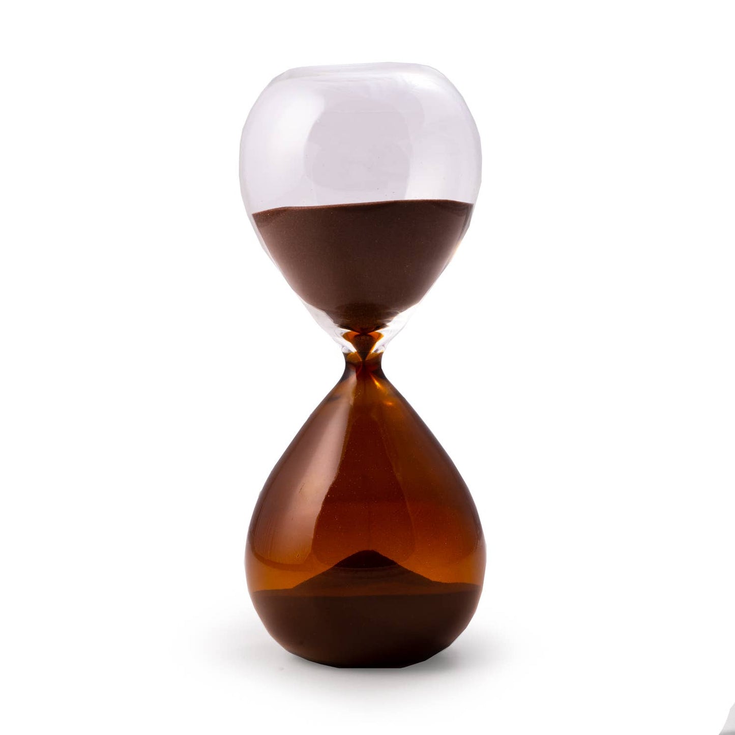 60 Minute Amber Color Block Sand Hourglass Timer