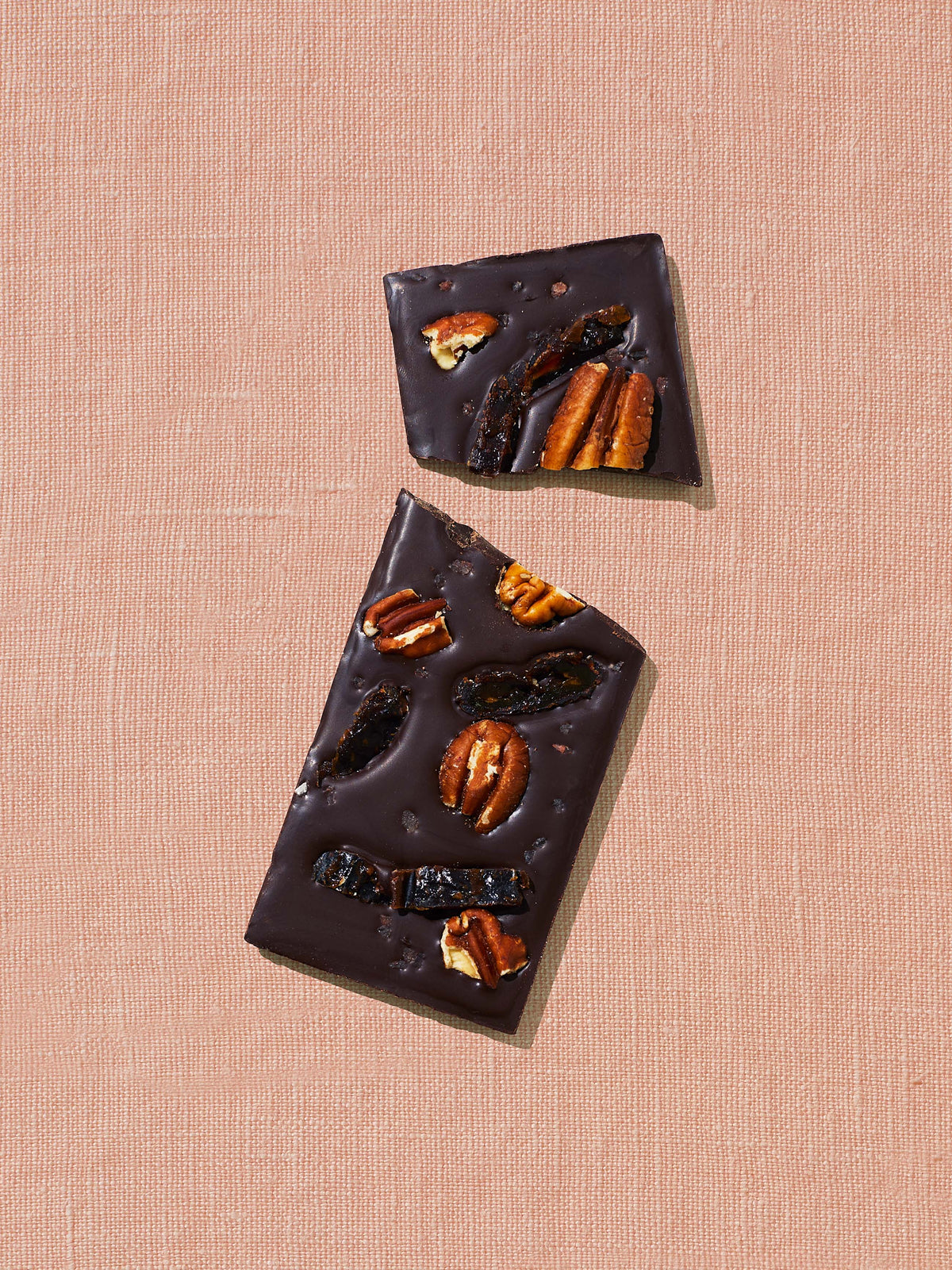 Pecan Date Date-Sweetened Dark Chocolate