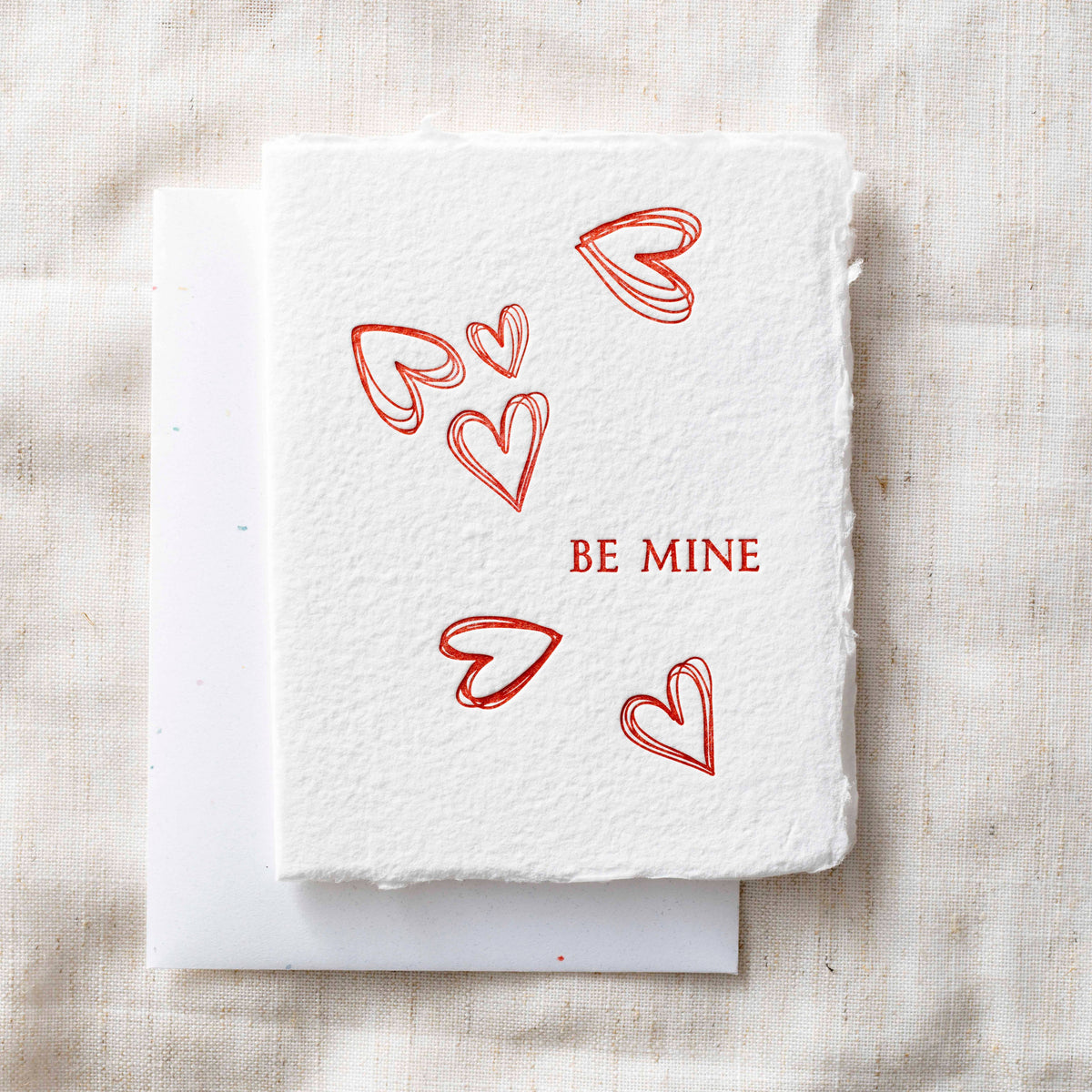 Be Mine Hearts | Valentine's Day Greeting Card