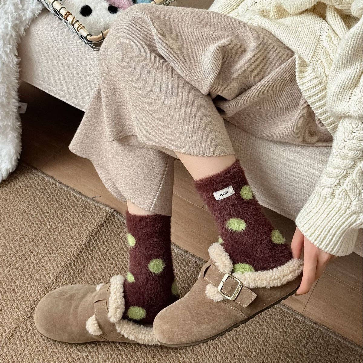 Polka Dot Socks