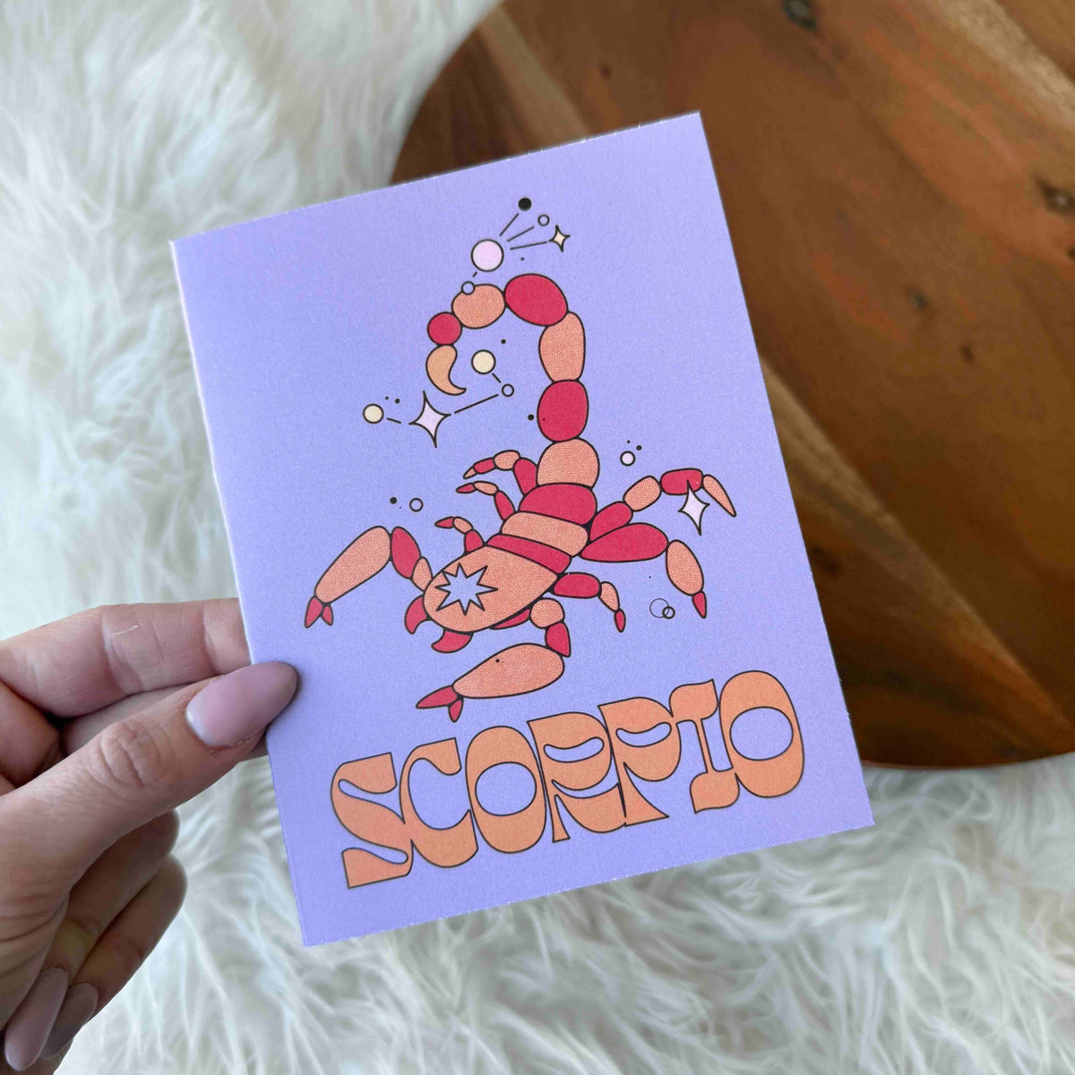 Scorpio Zodiac Greeting Card