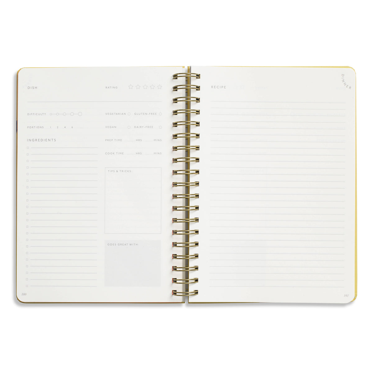 Recipes Journal