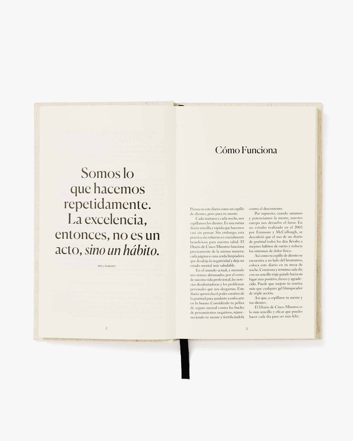 El Diario de cinco minutos - Spanish Five Minute Journal