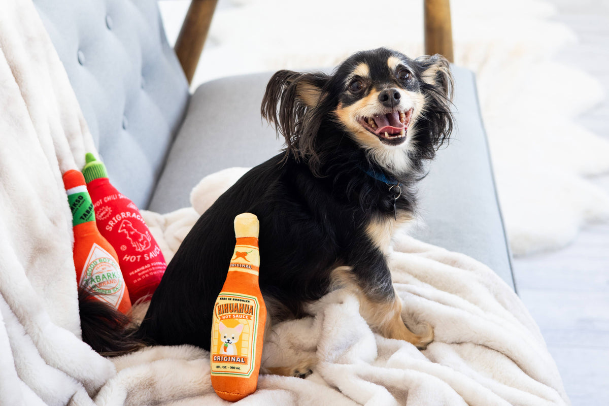 Hot Pupper Sauce Dog Toys