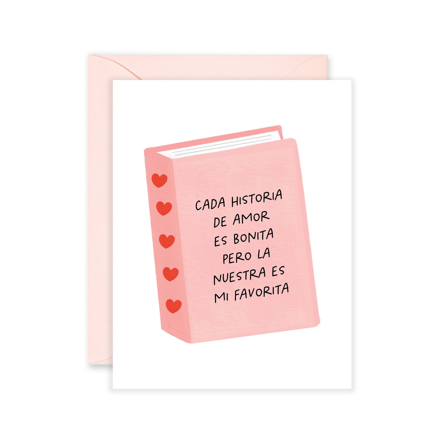 Historia Love Greeting Card | Dia De San Valentin