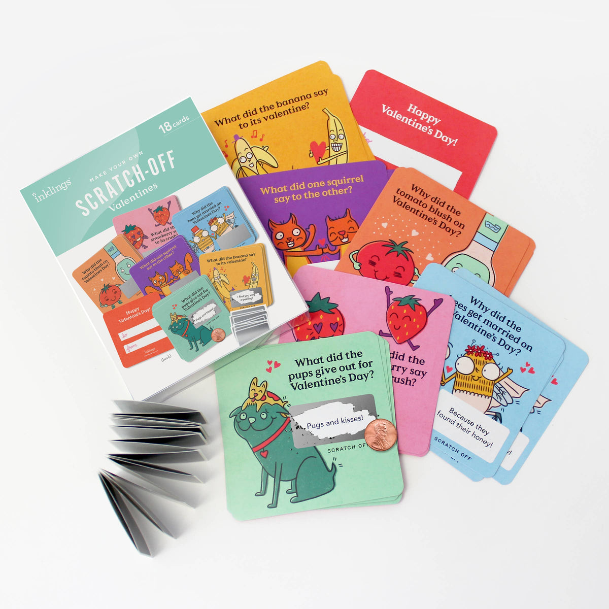 Scratch-off Joke Valentines - Jokes for Kids