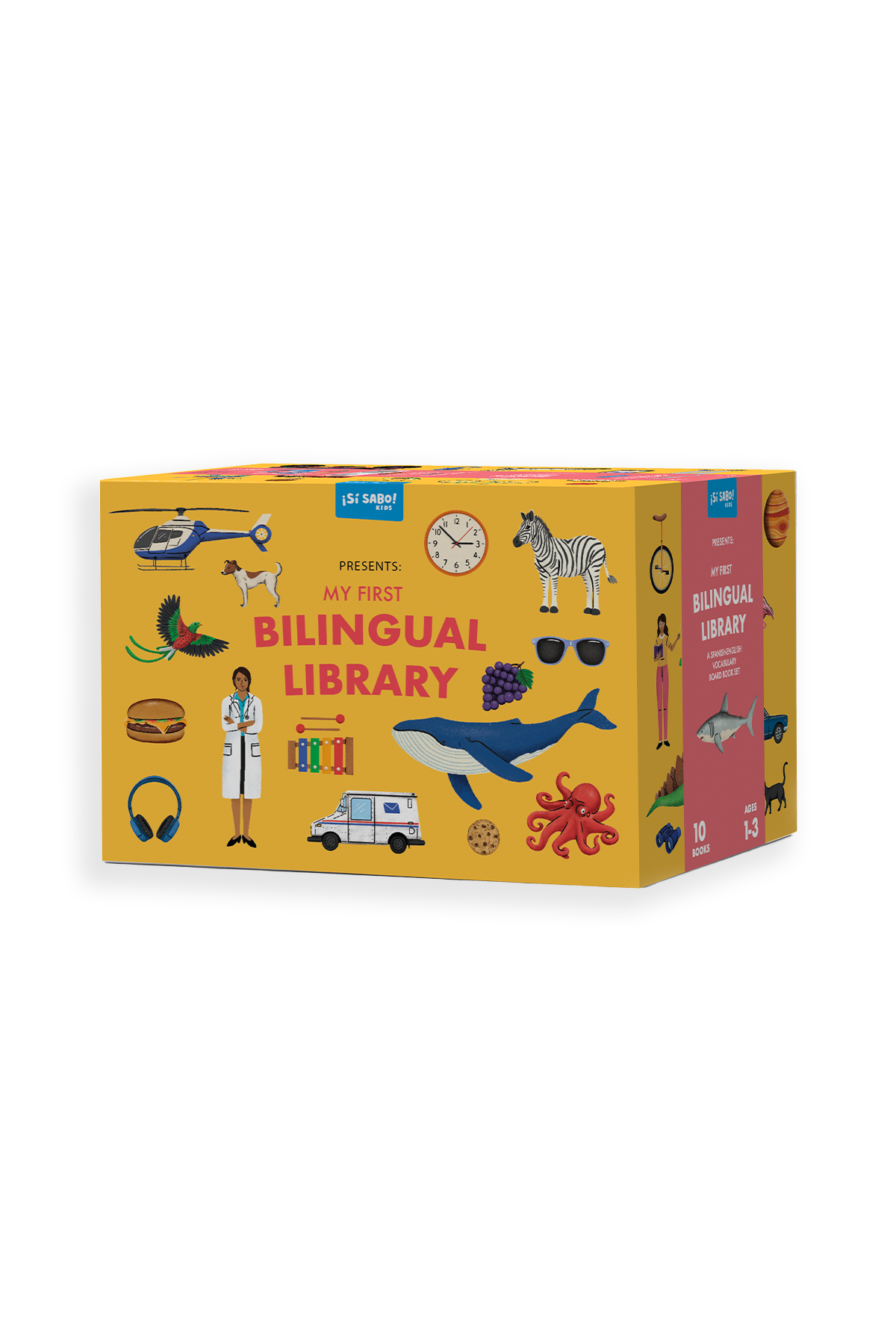 My First Bilingual Library: A Spanish-English Board Book Set