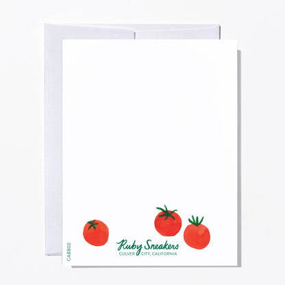 Hello little one tomato card