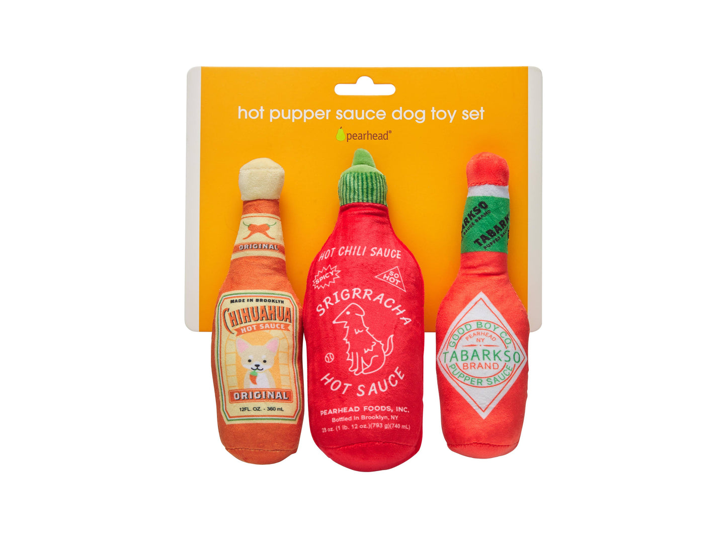 Hot Pupper Sauce Dog Toys