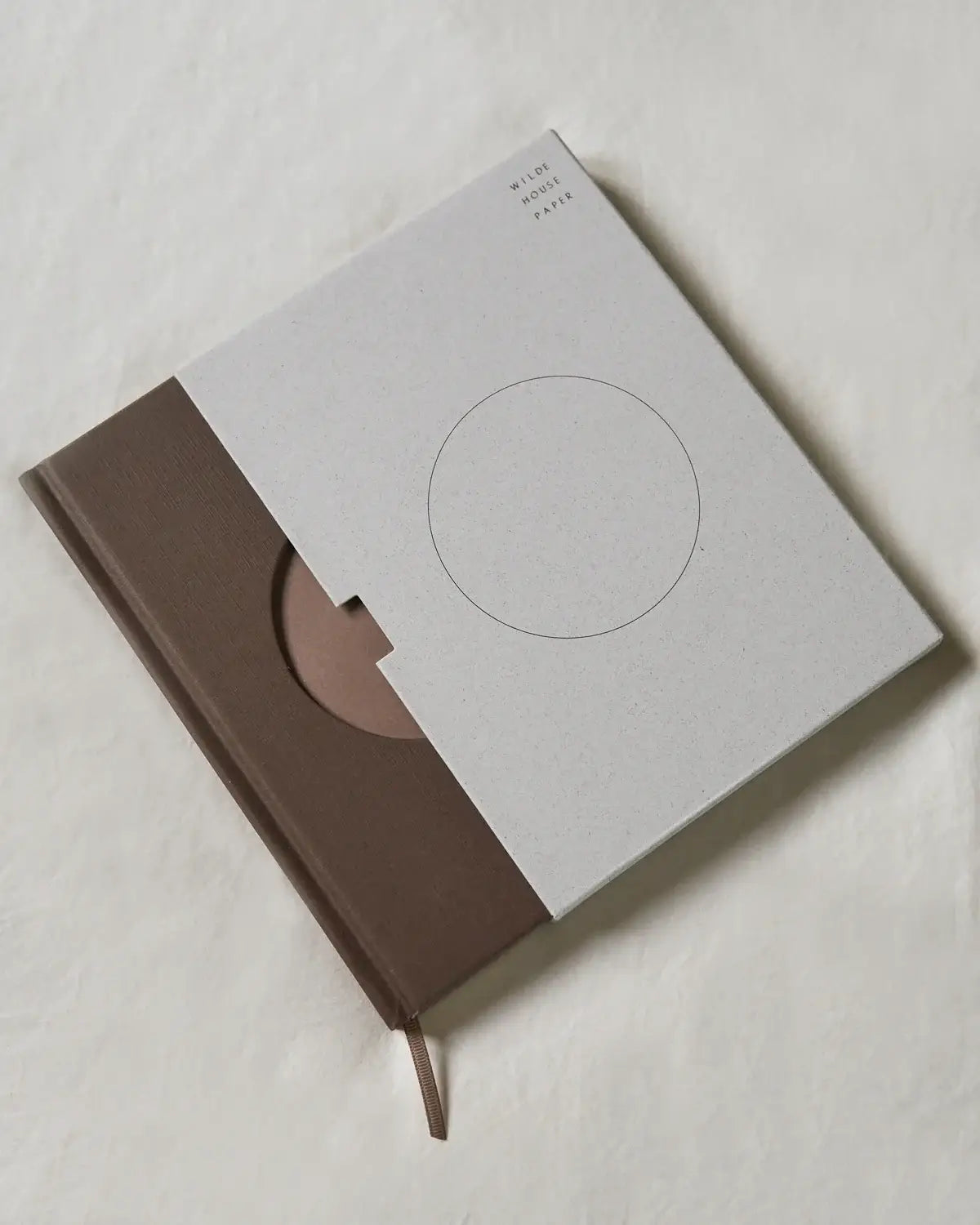Open Journal in Brown (Wilde)