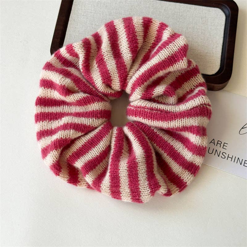 Brown Hair Tie Scrunchie