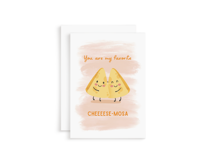 Favorite Chismosa Greeting Card