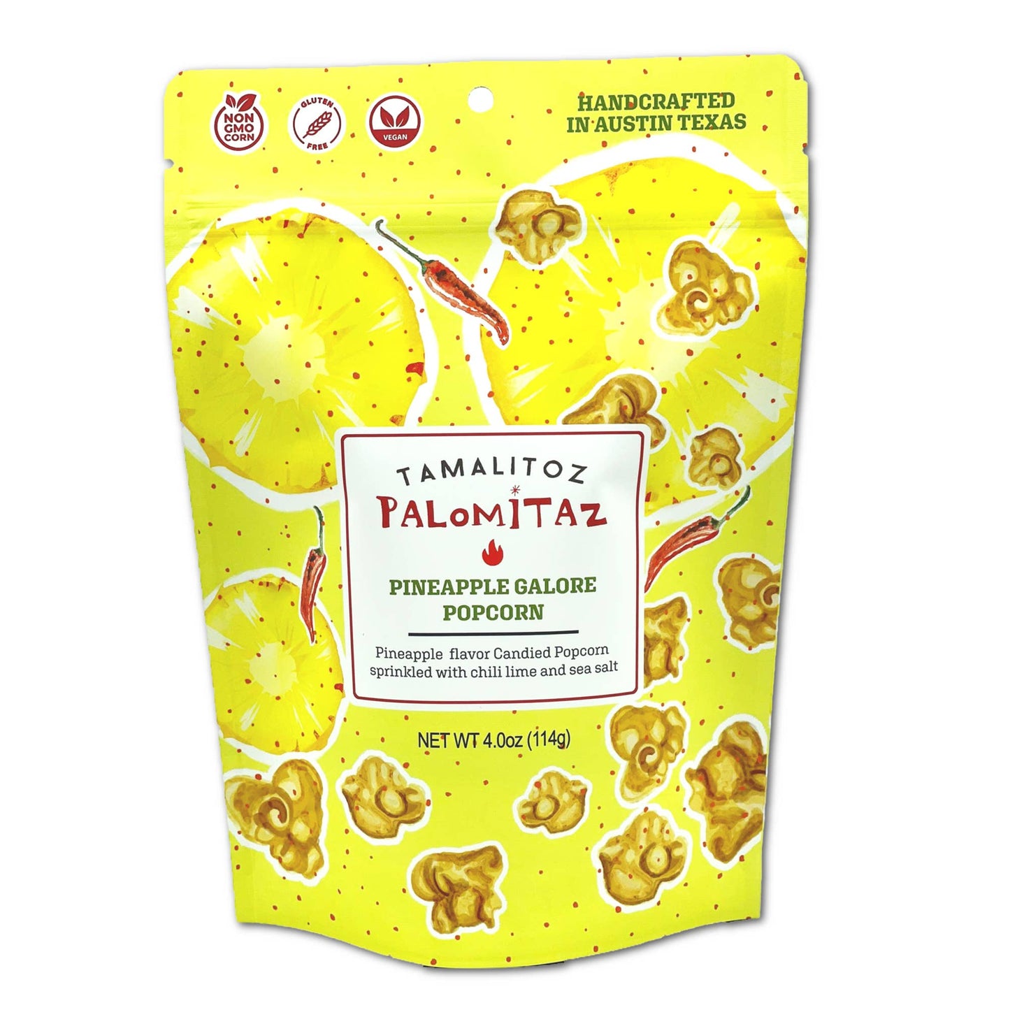 Tamalitoz Pineapple Galore  Palomitaz Popcorn