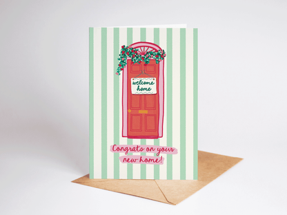 Congrats on your New Home! Moving Housewarming Greeting Card