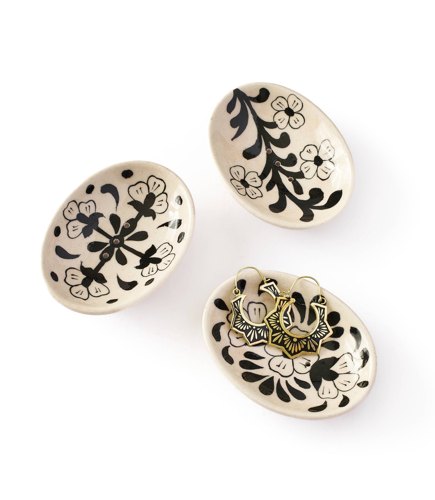 Black & White Mini Dish / Trinket