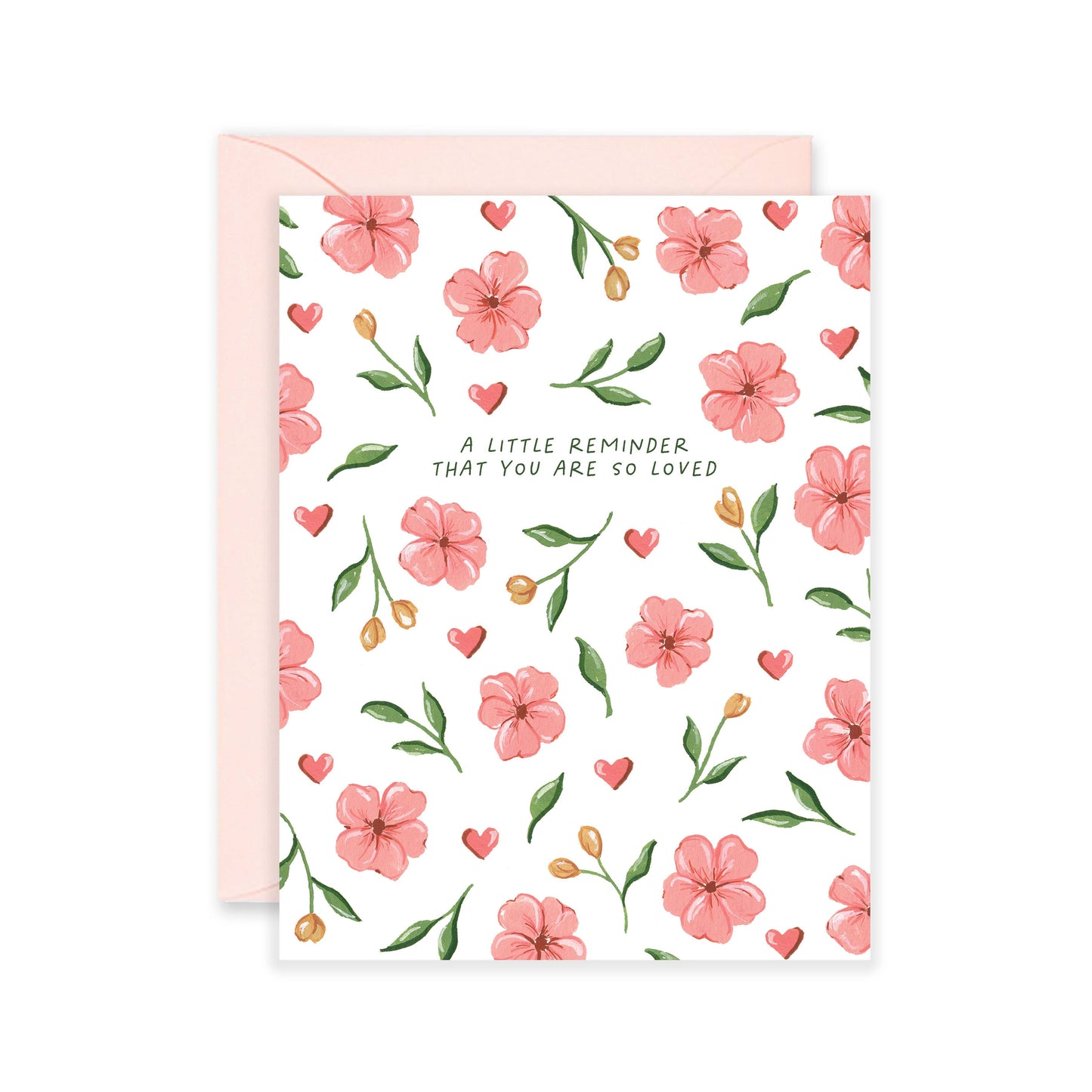 A little reminder that you are so loved card