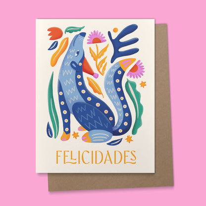 Felicidades Spanish Congratulations Card
