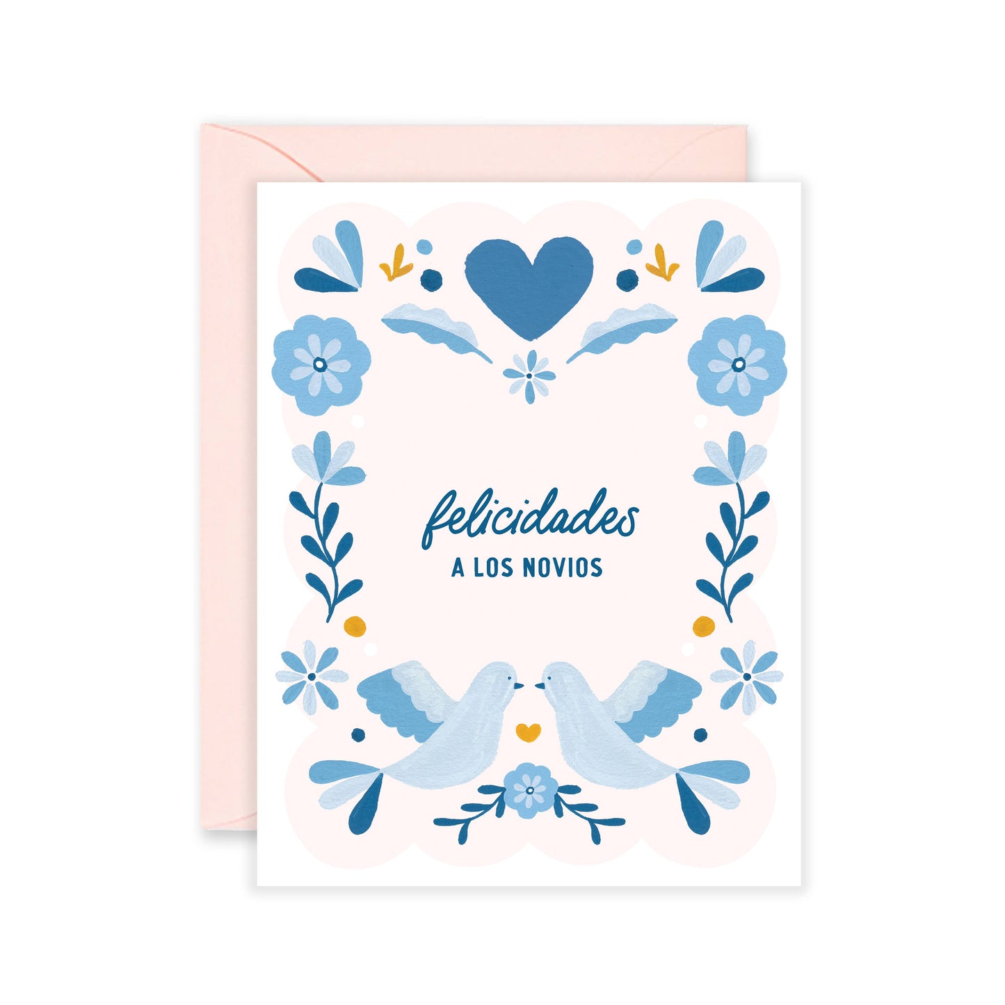 Otomi Felicidades - Spanish Wedding Greeting Card