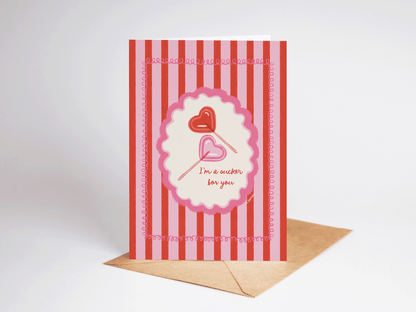 Sucker For You Card
