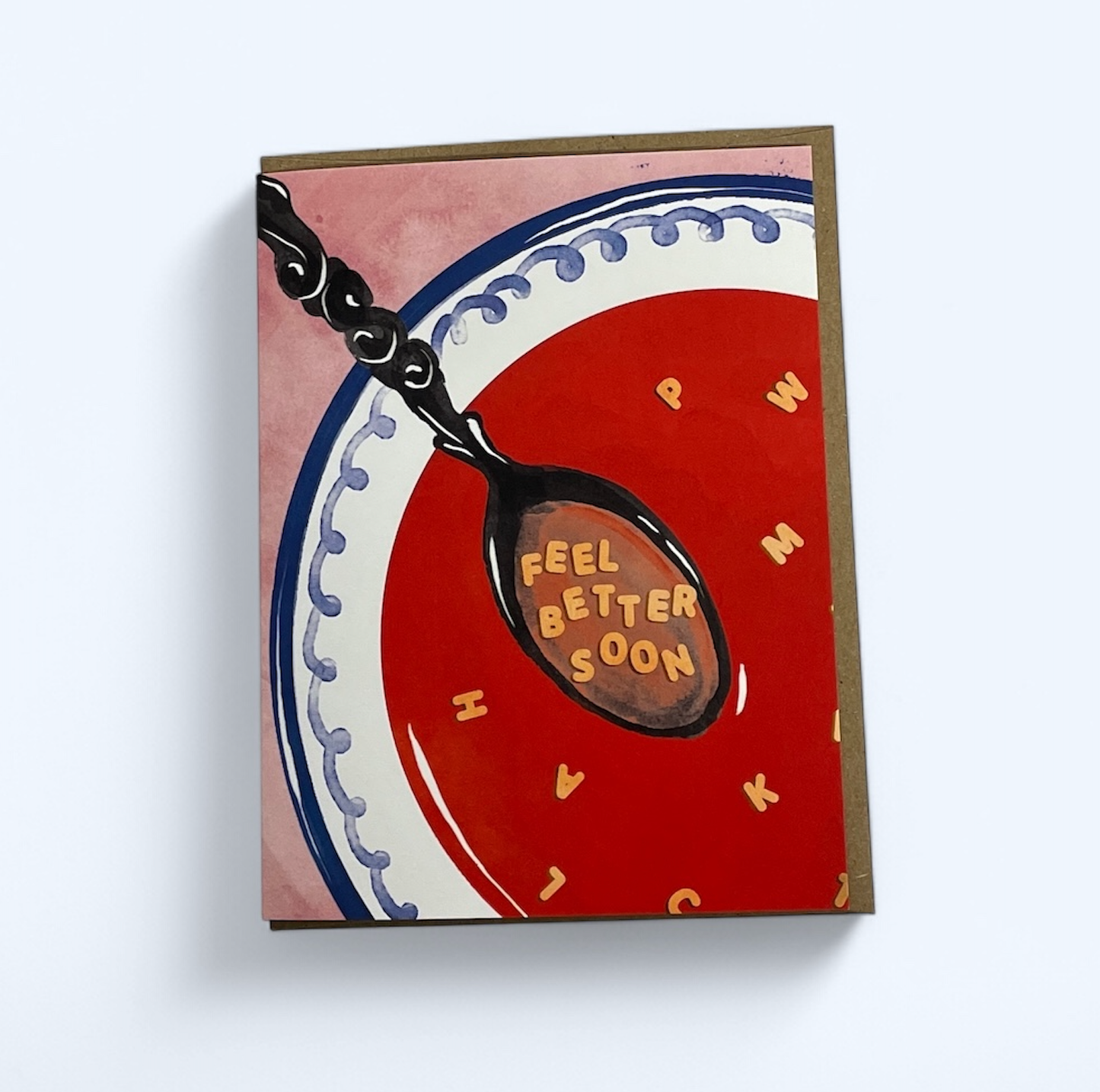 Feel Better Soup Greeting Card