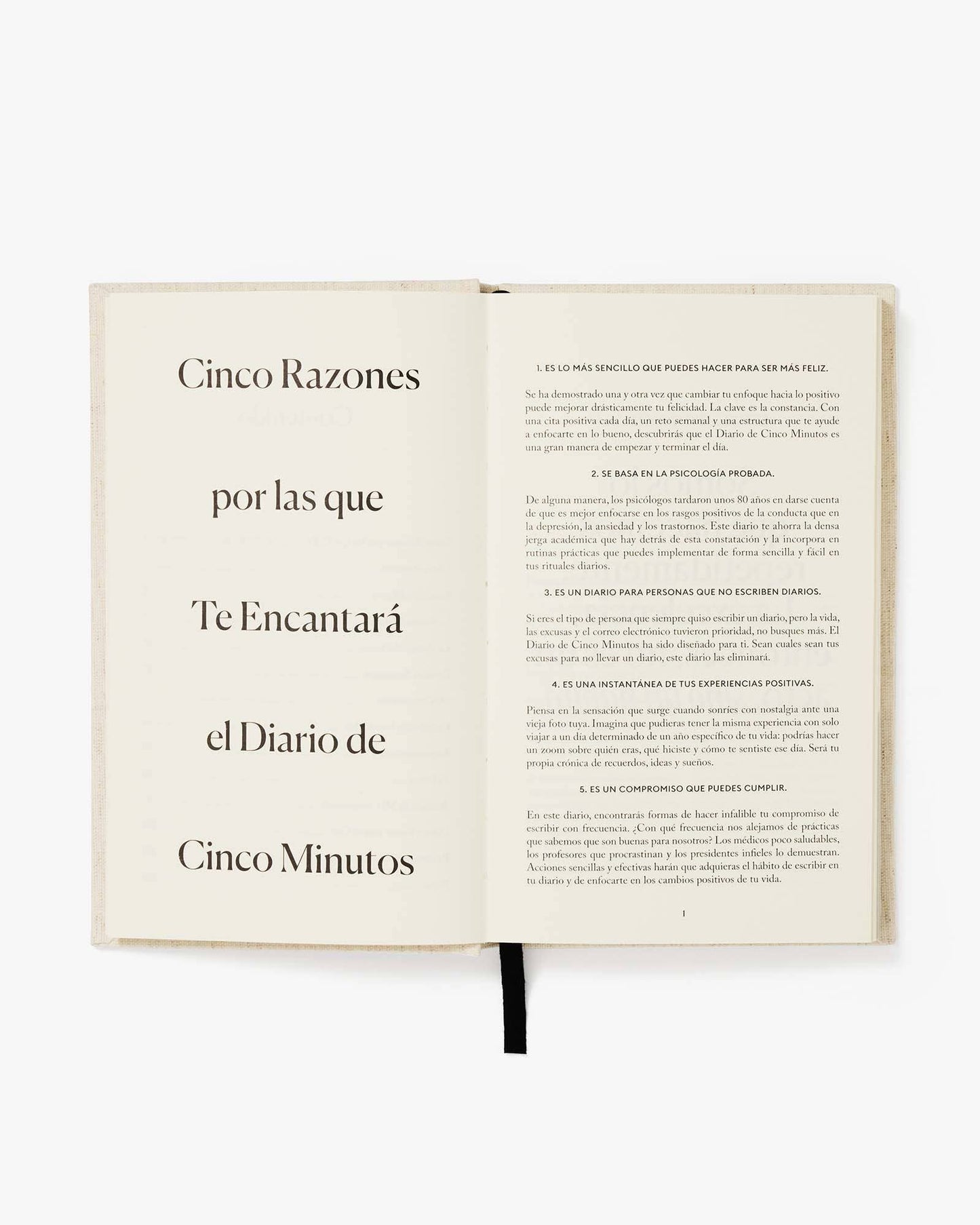 El Diario de cinco minutos - Spanish Five Minute Journal