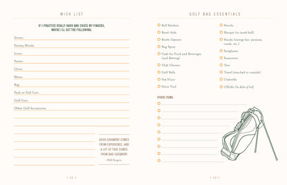 Ultimate Golf Journal