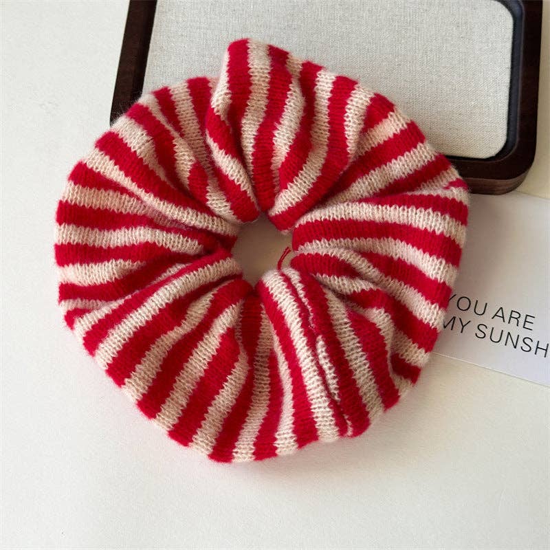 Brown Hair Tie Scrunchie