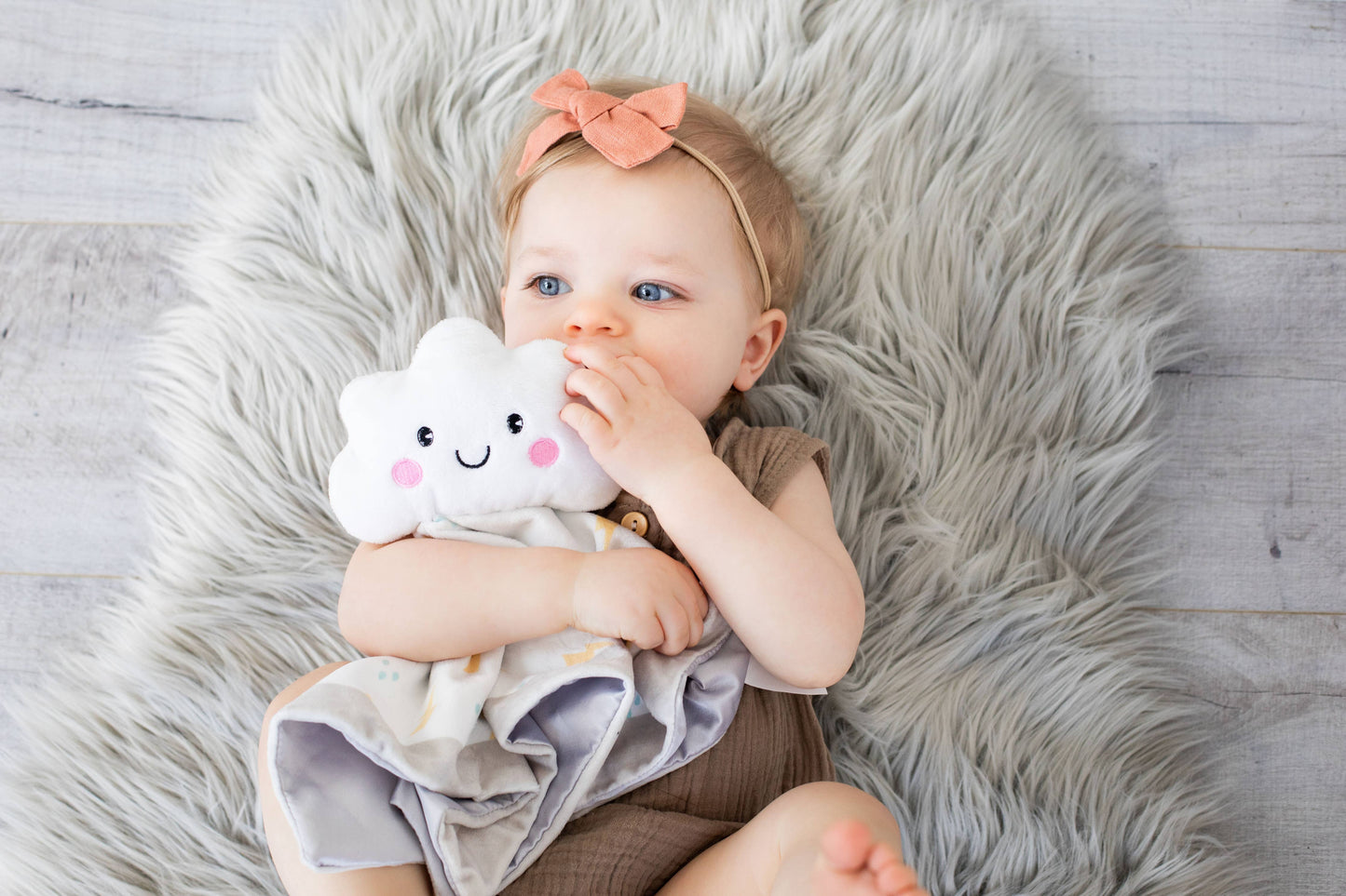 Cloud Baby Lovey Blanket