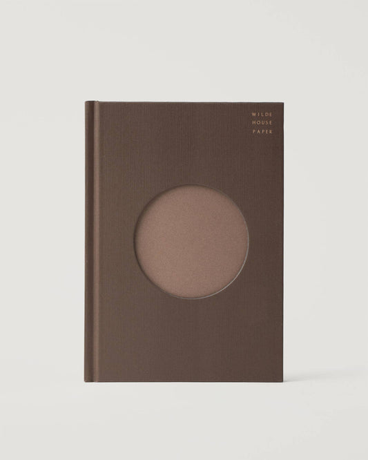 Open Journal in Brown (Wilde)