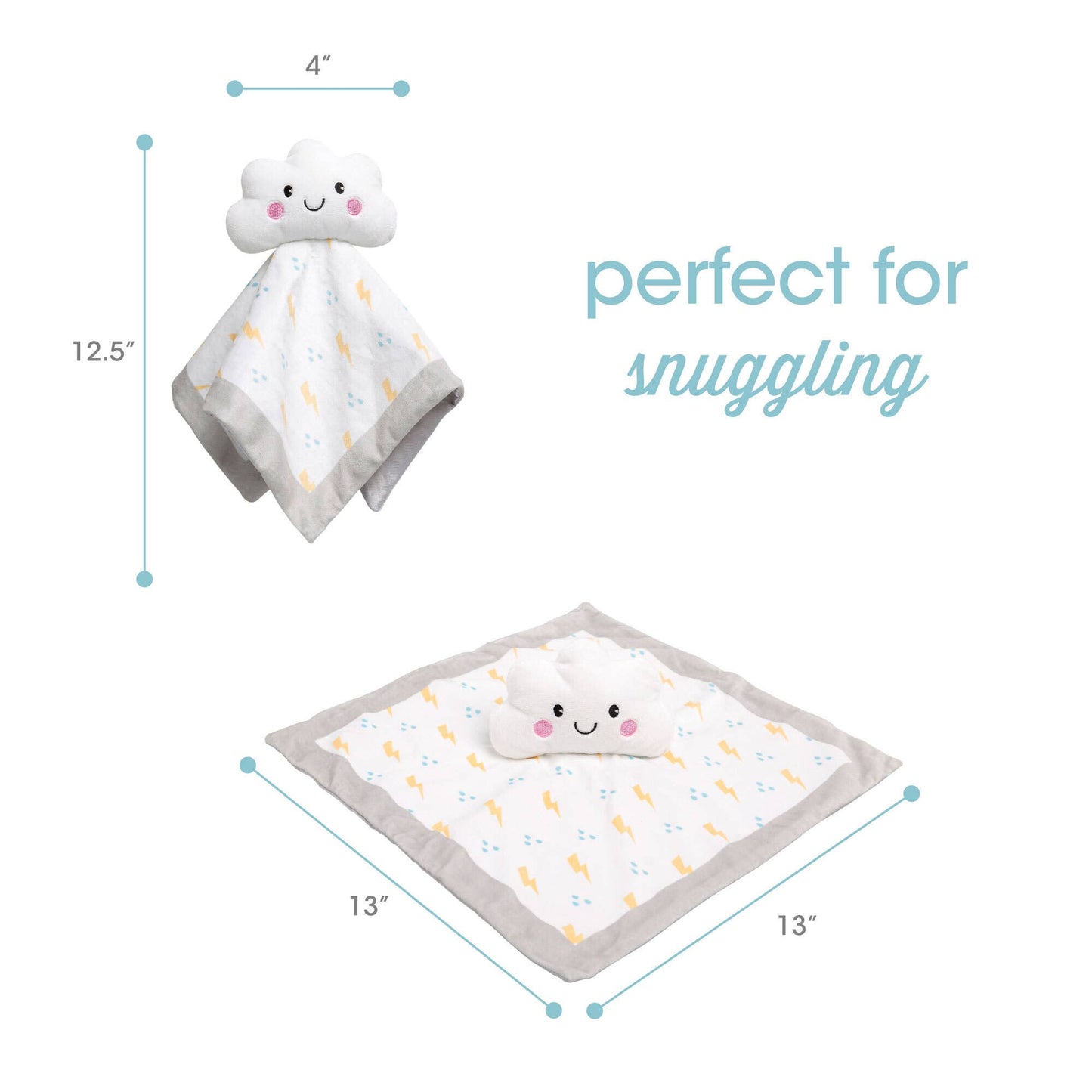 Cloud Baby Lovey Blanket
