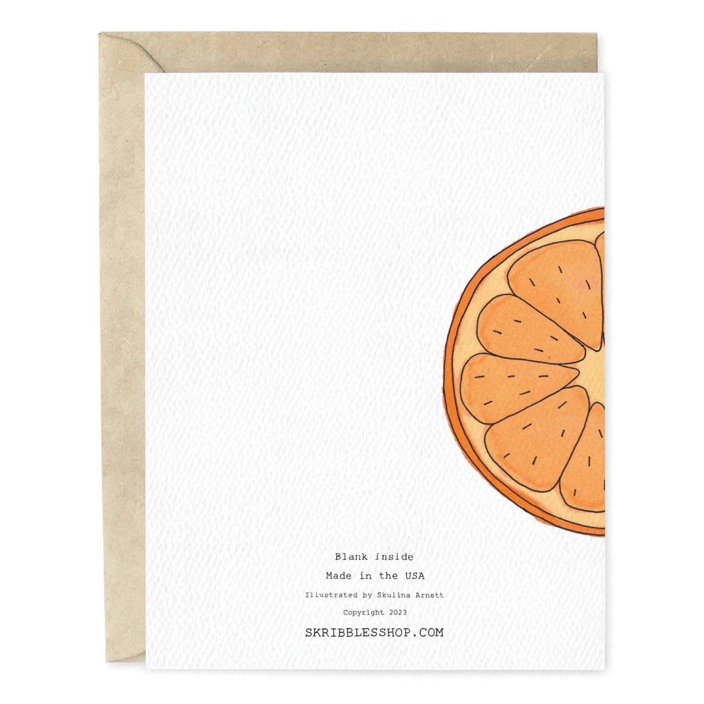 Eres Mi Media Naranja Spanish Love Greeting Card