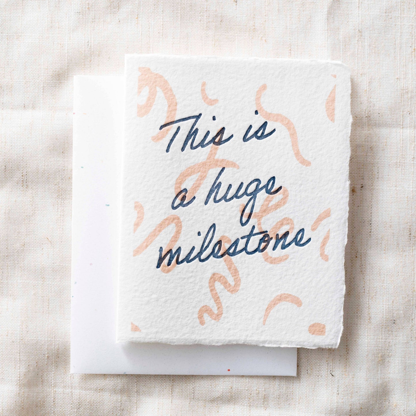 This is a huge milestone Greeting Card