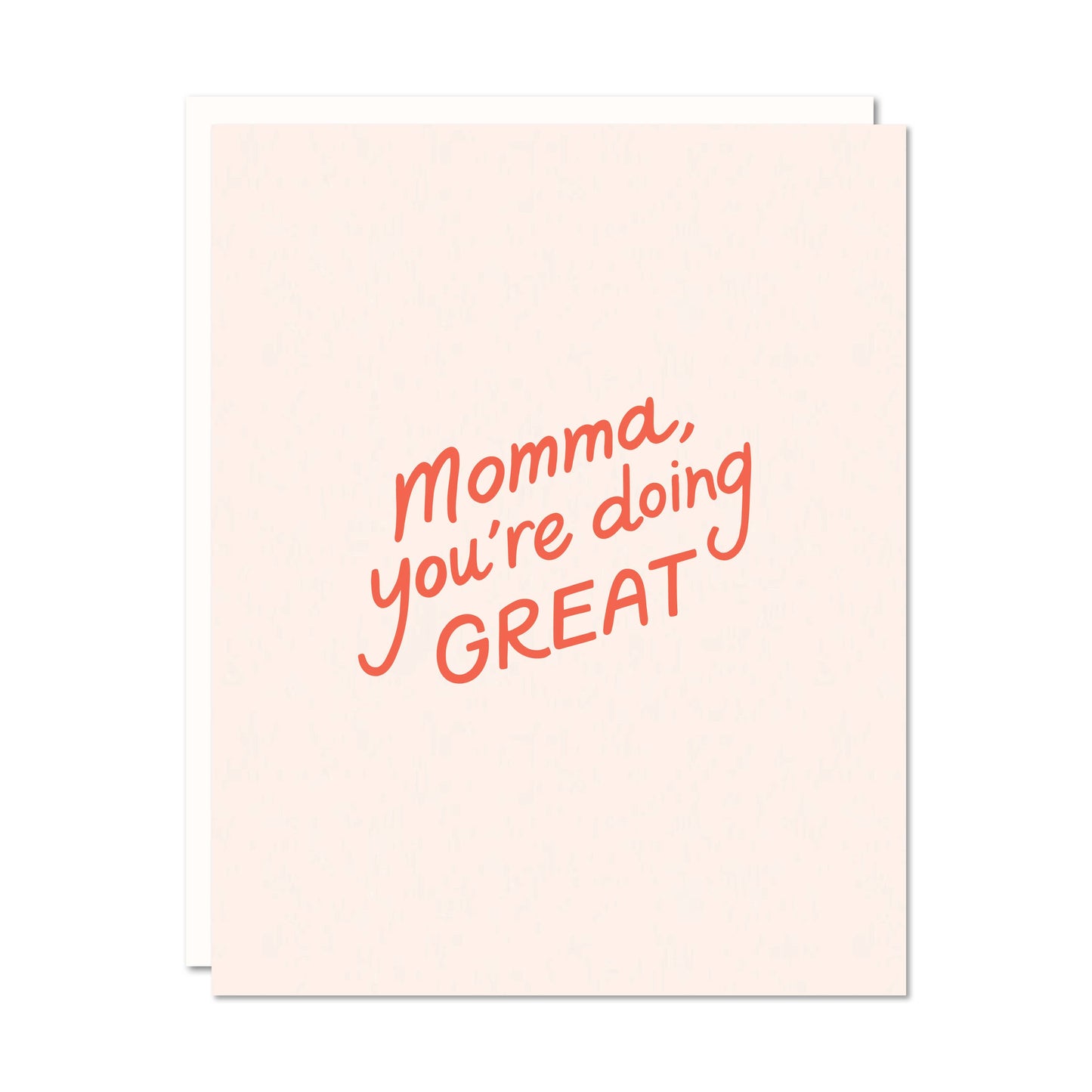 Momma - Encouragement Mother's Day New Mom Card
