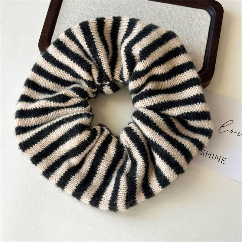 Brown Hair Tie Scrunchie
