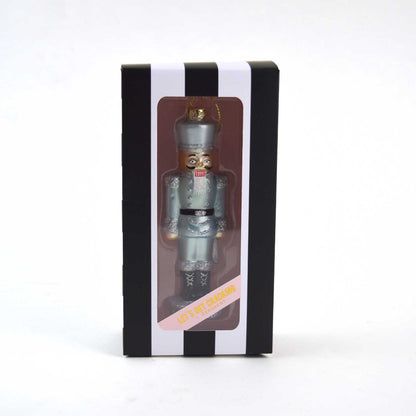 Blue Nutcracker Ornament