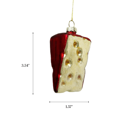 Swiss Cheese Ornament