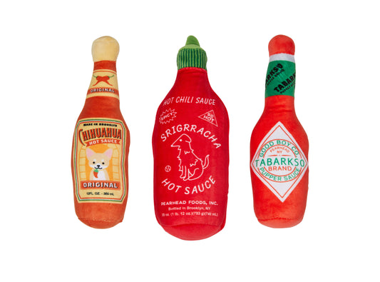 Hot Pupper Sauce Dog Toys