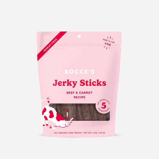 Bocce's Beef & Carrot Jerky Sticks
