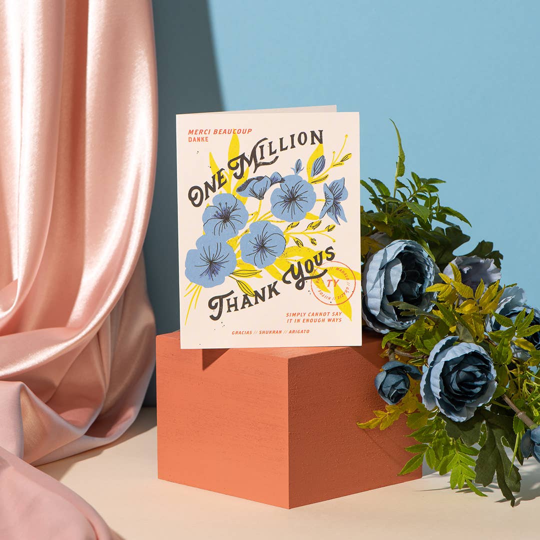One Million Thank You Card