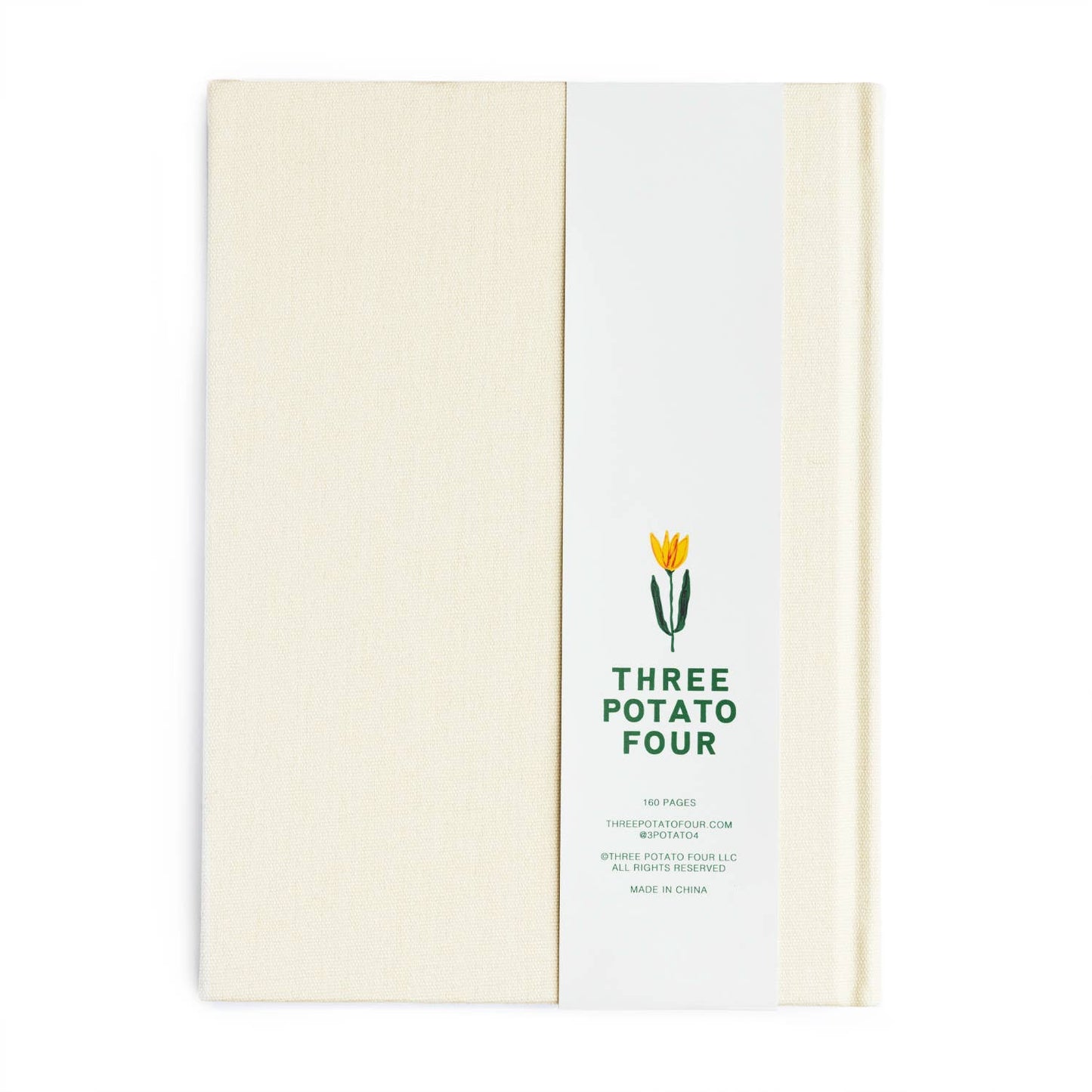 Flower Embroidered Journal / Notebook