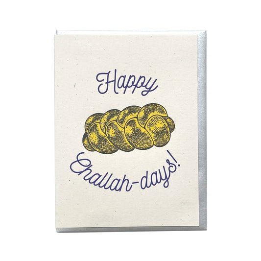Challah Days Greeting Card