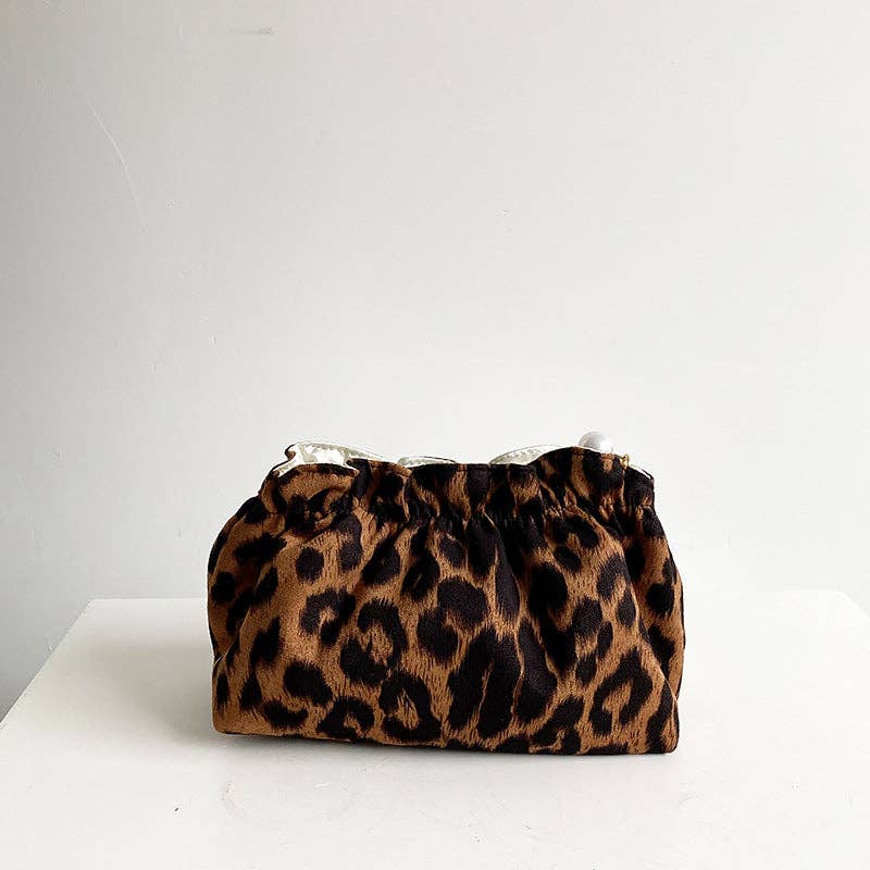 Leopard Print Cosmetic Bag