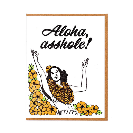 Aloha Greeting Card