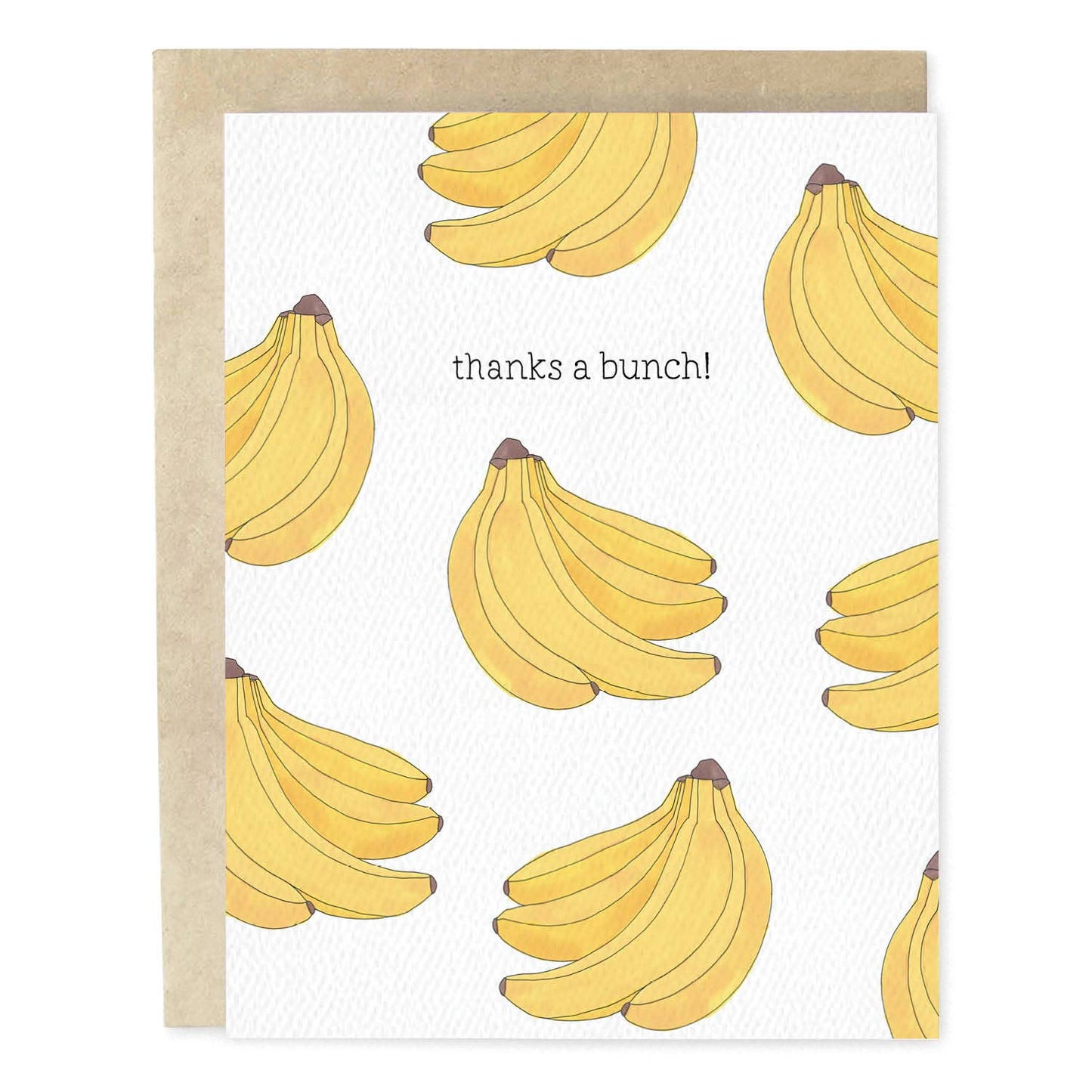 Thanks A Bunch Bananas Card